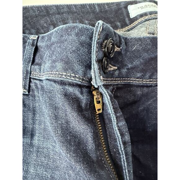 HUDSON Jeans Womens 34x33 Blue Beth Baby Boot Bootcut Tall Stretch Flap Pockets - Picture 6 of 11